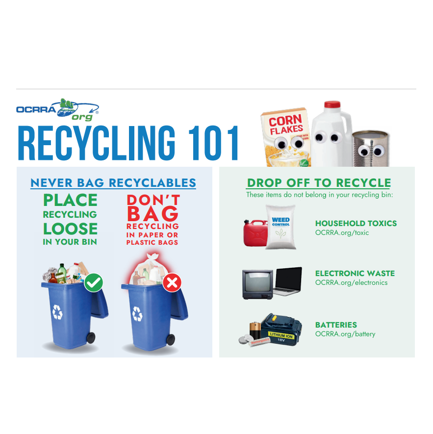 Recycling Instruction Card - Image 2